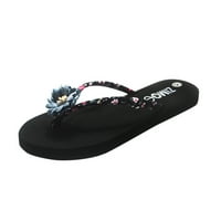 Sandale za žene Žene Ženske modne ljetne cvijeće Bohemian stil papuče na plaži Sandale cipele Eva haljina