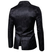 Ženska jakna s dugim rukavima vruća prodaja čišćenje muško odijelo Slim 2-komadno odijelo Blazer Business