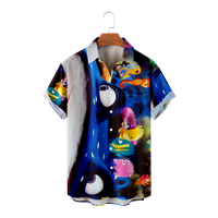 Pronalaženje Nemo Theme Havajska majica kratkih rukava za muškarce, pronalaženje Nemo Holiday Style