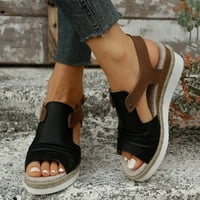 Žene otvorene nožne sanduke Sandale za odmor Boemske cipele Wedge Sandals