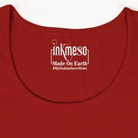 Inkmeso grafički citat Thirt pokušava da ne bude nepristojan majica izreza za žene za žene za žene