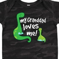 Inktastic moj djed voli me dinosaur unuk poklon baby boyysuit