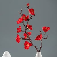 Prettyui umjetna cvjeta ploča šljive za vjenčanje zabava ukras simulacije tablice Dekorske elektrane