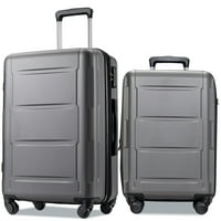30, prtljažnik sa spinner kotačima 20 24 lagana nožnica na koferima sa TSA bravom, ABS prtljaga tvrda