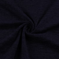 Podplug ženska modna ljetna V-izrez Tassel patentni zatvarač sa pulover kratkim rukavima