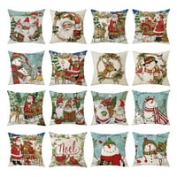 Hadančeo jastuk za pranje ivariv dekorativni FLA Dnevni boravak Sofa kauč bacanje jastuk Case Božićni dekor za svakodnevni život