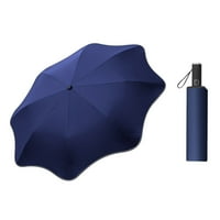 Propormotion rebra Automatski kišobran protiv UV-uV preklopnog putničkog kišobran Vjetrootporni