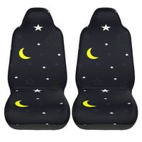Autosjedišta zvijezde Moon Sky Night Car Fort Front Seats Options Protects Automobilski poklopci sjedala