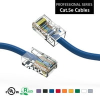 7ft CAT5E UTP Ethernet mrežnog ne-pokretnog kabla plave boje, pakovanje