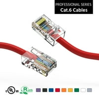 1FT CAT UTP Ethernet mrežni mrežni kabel crveni, pakovanje