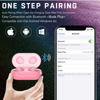 Urban Street Buds Plus za HTC telefone - True Bežične ušice W Ruke Besplatne kontrole - ružičasta
