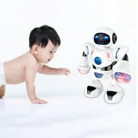 Elektronska pješačka plesna robotska igračka - Toddler Igračke -Rotiranje pametnog prostora ples robota
