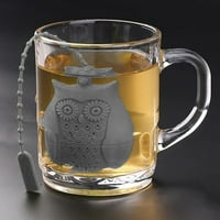 Silikonski odvajač čaja OWL aparat za čaj Silikonetea odvodi za ponovnu upotrebu Creative Sow Wises