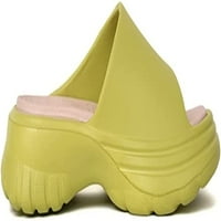 Papuče za žene Neklizajuće oblačne sandale za brzo sušenje Otvorene cipele Debele jedinice platforme