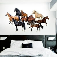 Bigstone Konj uzorak zidna umjetnička naljepnica dnevna soba spavaća soba kućni uređenje naljepnica