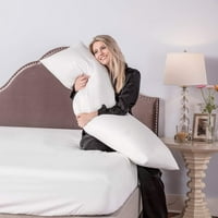 Down & Feather puni potporni jastuk za tijelo 20 60 - sa zaštitnim zatvaračem