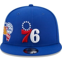 Muška nova era Royal Philadelphia 76ers icon 9Fifty snapback šešir - OSFA