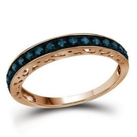 1 4ct-dijamantni plavi prsten