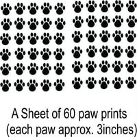 Custom zidna naljepnica Mačka - pas - šarke za životinje Printira koji se mogu ukloniti vinil zid 20x30