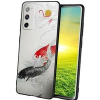 Kompatibilan je sa Samsung Galaxy A02S futrolom telefona, Lucky-Koi-Fish - Silikonska futrola za silikon