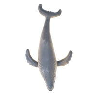 Humpback Whale Modeli, obrazovni ukras okeanski životinjski igračka 16.5in divljim životinjama za višekratnu