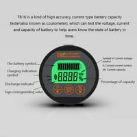 Aibecy TR 8-120V vodootporni kapacitet baterije Tester Trudnik LCD ekran sa funkcijom memorije