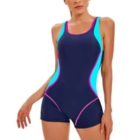 Potporni kupaći kostimi za žene Sportski kupaći kostimi Konzervativni blokiranje u boji seksi kože za