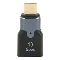 C adapter, 10Gbps Transmisija USB žensko za tip C adapter mali kompakt za ured