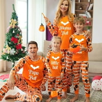 Porodica podudaranje PJS MIARHB Halloween Print Slatka porodica podudaranje pidžama, porodični podudaranje