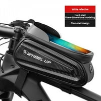 Biciklistička torba za prednju okvir - Vodootporni bicikl Top Tube Biciklizam Telefon Priključak sa