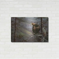 Luxe Metal Art 'Private Eye' b. HED, metalna zidna umjetnost, 36 x24