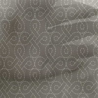 Onoone Georgette viskoza tkanine Oblici Geometrijski Sashiko tiskano tkanine širom