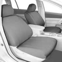 Caltend prednje kante Neosupreme Seat pokriva za 2001- Mazda Miata - MA300-08NA Svijetlo sivi umetci