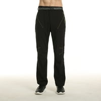 HVYesh muške planinarske hlače kontrastne boje naboja hlače Ljetne prozračne sportske planinarske hlače