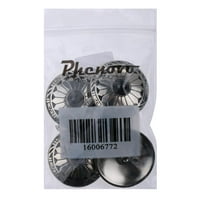 Vintage metalni okrugli cvjetni priključni gumbi brze brže br. 5