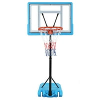 Ubesgoo prijenosni bazen košarkaški obruč, 45 - 53 Podesiva visina, plava