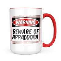 Neonblond Pazite na Appaloosa, poklon konja za ljubitelje čaja za kavu