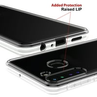Vibecover tanak futrola kompatibilna za Samsung Galaxy S 5G, ukupna zaštitna zaštita Fle TPU, vjerujte