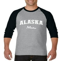 Arti - Muški majica za base na rukavu, do veličine 3xl - Aljaska mama