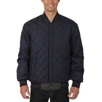 Muški JH dizajn ugljena mornarica Los Angeles Angels Wotna kožna reverzibilna puna jakna