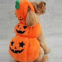 Cheers.us Pas Pumpkin PET džemperi Halloween Holiday Party za mačku i štenad štene cosplay kaput kapuljač