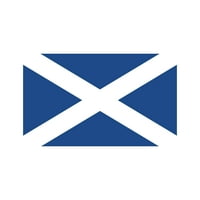 Saint Andrew's Cross Scortland zastava naljepnica za zastavu naljepnica - samoljepljivi vinil - Vremenska