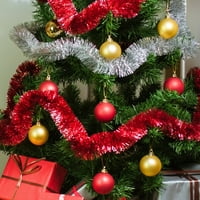 Miayilima Božićni ukrasi 2.36in Božićne kuglice plave božićne kuglice božićne drveće Božićni ukrasi