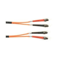 Black Bo OM 62. Multimodni optički patch kabel - od PVC-a, ul u ST, narandžasti