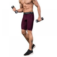MENS KRATKE KRATKE Ljetno slovo Ispis Hraštaci Bodybuilding Muški kratke hlače za fitness tajice Elasitc