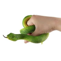 Dianhelloya lažna zmija igračka vrtna štetočina Realistična lažna zmija igračka za Halloween prank rekvizite