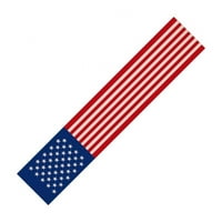 4. jula trkač za stol, patriotski memorijalni neovisnost dana ukras za ukrašavanje trkača za stol za