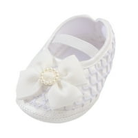 DMQupv prve cipele za hodanje za dječačke cipele biserne haljine cvijeće princeze cipele s kradljivim