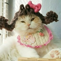 Pas Pet Headear, Cat kostim dodaci Mala mačka za glavu za Halloween Božićni Eve Festival Party Decor, Head Wear odjeće igračka