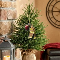 DIY vatrogasna oprema Viseći privjesak za božićno uređenje stabla sa reflektorima reflektora za obrtni